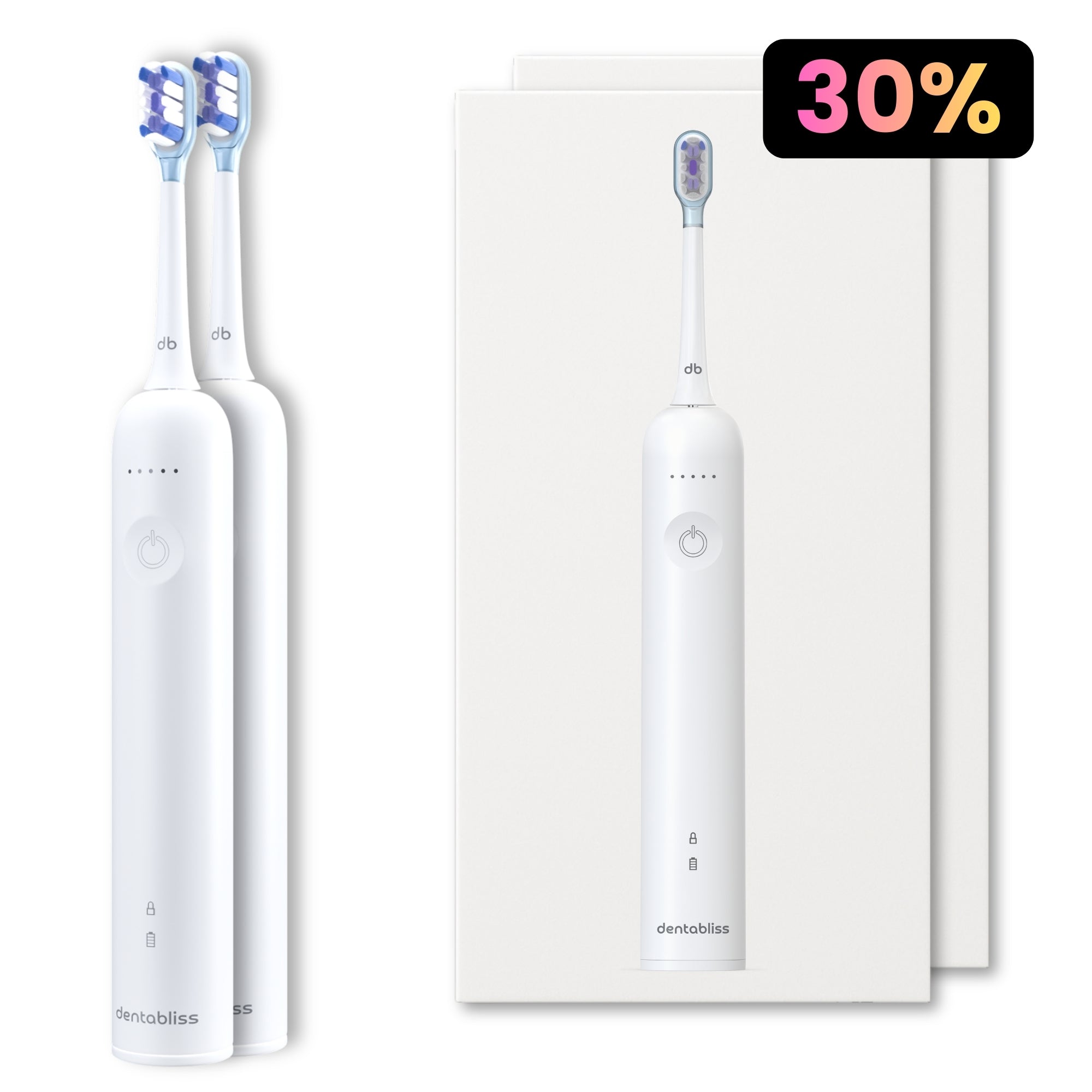 Osonic Schallzahnbürste Couple-Pack